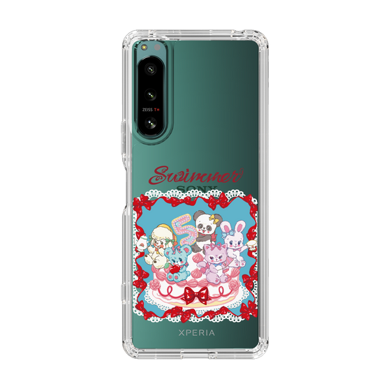 スリムプロテクションケース［ SWIMMER - ケーキ ］