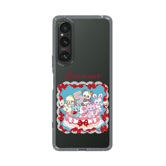 スリムプロテクションケース［ SWIMMER - ケーキ ］