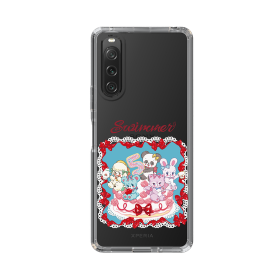 スリムプロテクションケース［ SWIMMER - ケーキ ］