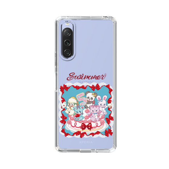 スリムプロテクションケース［ SWIMMER - ケーキ ］