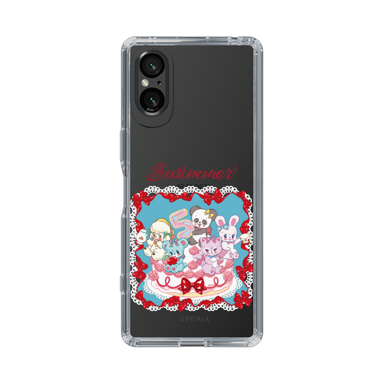 スリムプロテクションケース［ SWIMMER - ケーキ ］