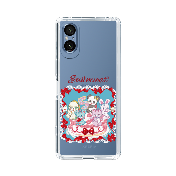 スリムプロテクションケース［ SWIMMER - ケーキ ］