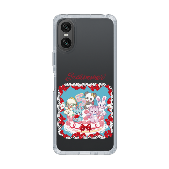 スリムプロテクションケース［ SWIMMER - ケーキ ］