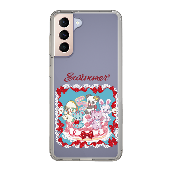 スリムプロテクションケース［ SWIMMER - ケーキ ］