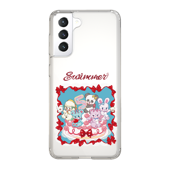 スリムプロテクションケース［ SWIMMER - ケーキ ］