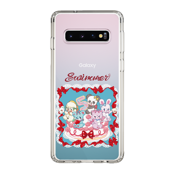 スリムプロテクションケース［ SWIMMER - ケーキ ］