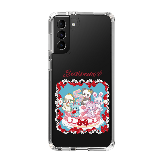 スリムプロテクションケース［ SWIMMER - ケーキ ］