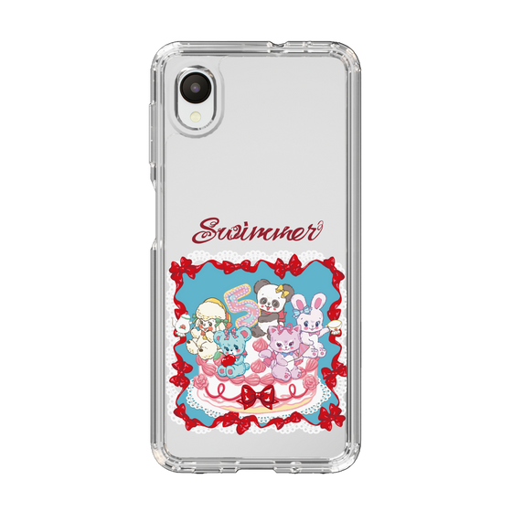 スリムプロテクションケース［ SWIMMER - ケーキ ］