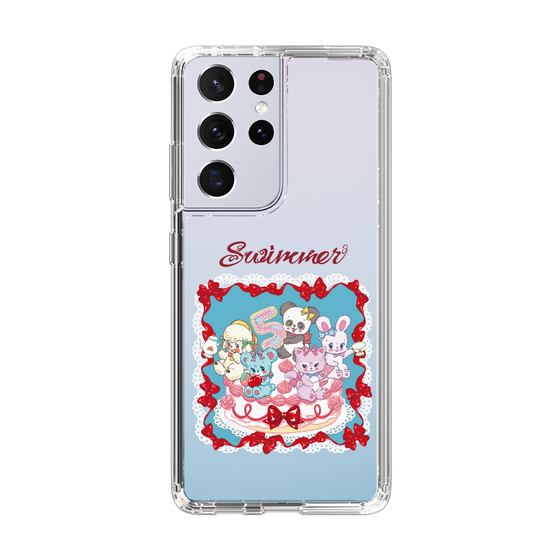 スリムプロテクションケース［ SWIMMER - ケーキ ］