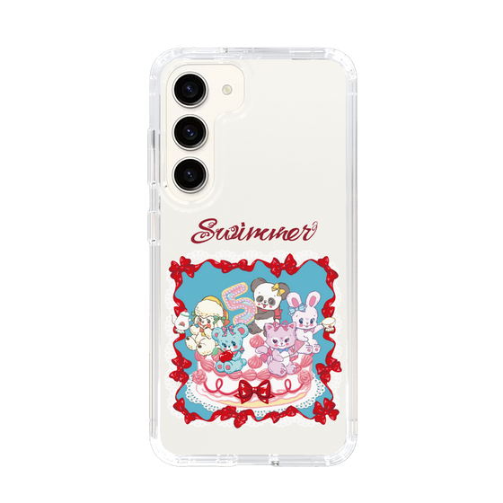 スリムプロテクションケース［ SWIMMER - ケーキ ］