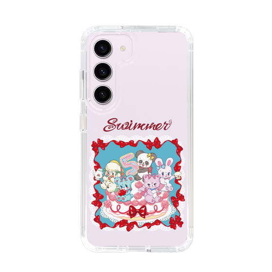 スリムプロテクションケース［ SWIMMER - ケーキ ］