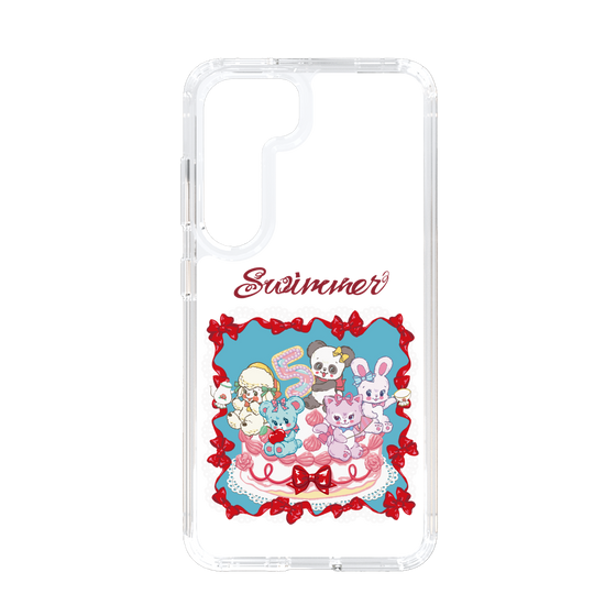 スリムプロテクションケース［ SWIMMER - ケーキ ］