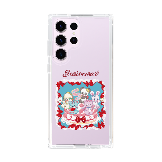 スリムプロテクションケース［ SWIMMER - ケーキ ］