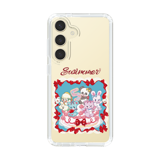 スリムプロテクションケース［ SWIMMER - ケーキ ］