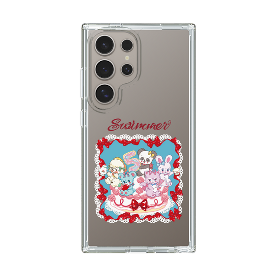 スリムプロテクションケース［ SWIMMER - ケーキ ］