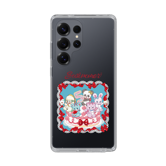 スリムプロテクションケース［ SWIMMER - ケーキ ］