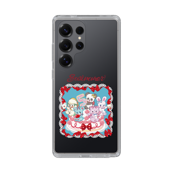 スリムプロテクションケース［ SWIMMER - ケーキ ］