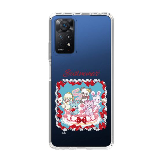 スリムプロテクションケース［ SWIMMER - ケーキ ］