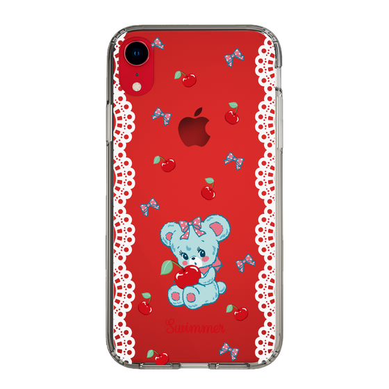 スリムプロテクションケース［ SWIMMER - チェリー - ハグリー ］