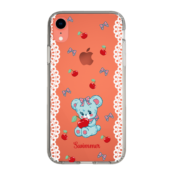 スリムプロテクションケース［ SWIMMER - チェリー - ハグリー ］