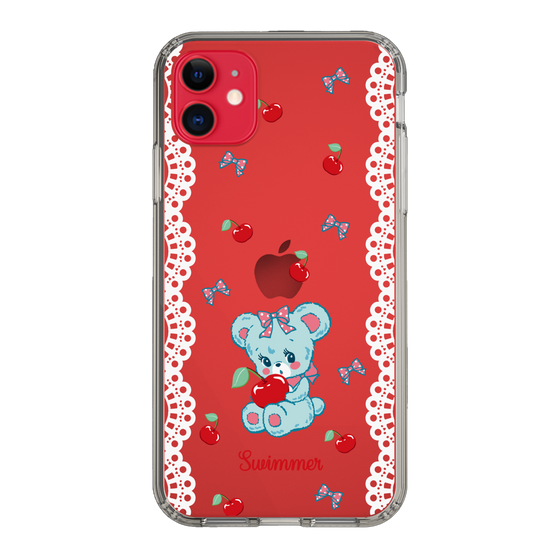 スリムプロテクションケース［ SWIMMER - チェリー - ハグリー ］