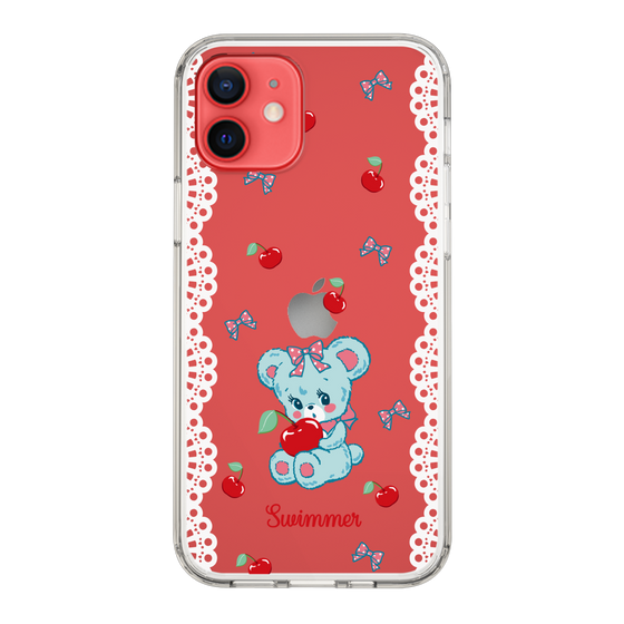 スリムプロテクションケース［ SWIMMER - チェリー - ハグリー ］