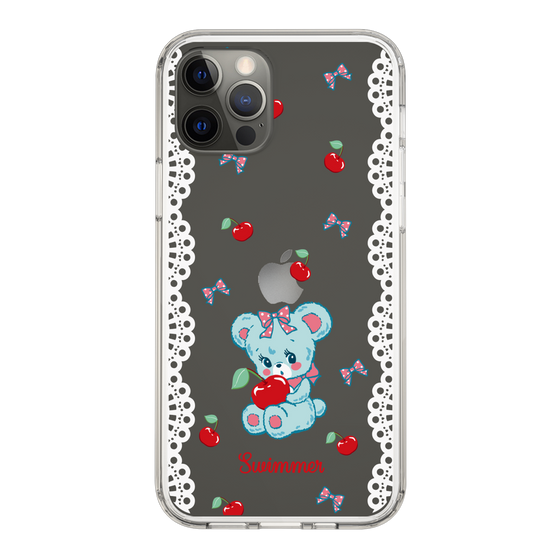 スリムプロテクションケース［ SWIMMER - チェリー - ハグリー ］