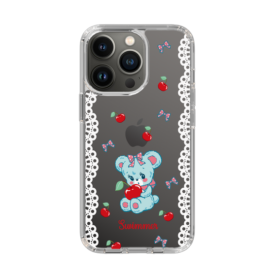 スリムプロテクションケース［ SWIMMER - チェリー - ハグリー ］