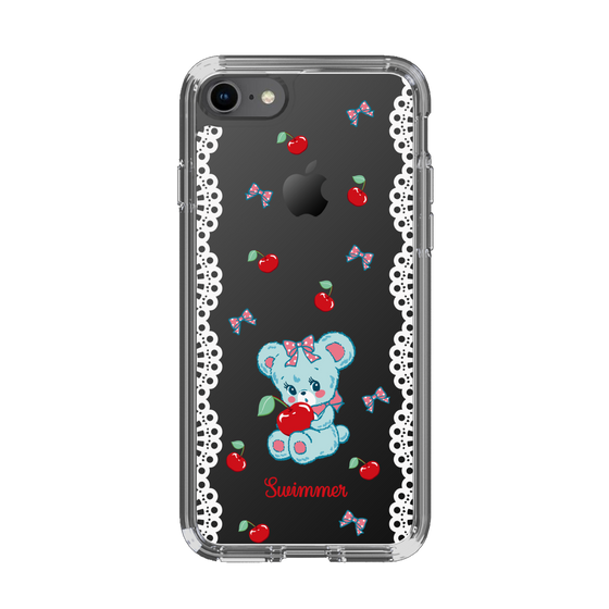 スリムプロテクションケース［ SWIMMER - チェリー - ハグリー ］