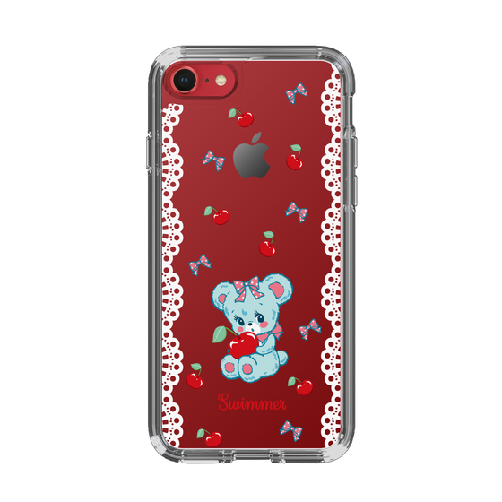 スリムプロテクションケース［ SWIMMER - チェリー - ハグリー ］