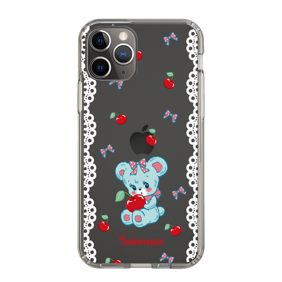 スリムプロテクションケース［ SWIMMER - チェリー - ハグリー ］