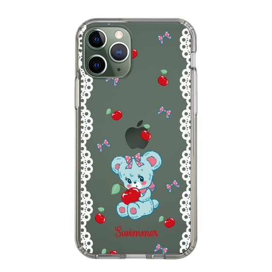 スリムプロテクションケース［ SWIMMER - チェリー - ハグリー ］