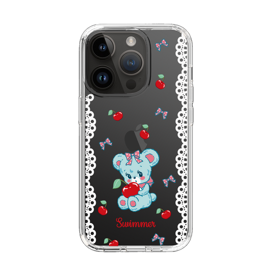 スリムプロテクションケース［ SWIMMER - チェリー - ハグリー ］