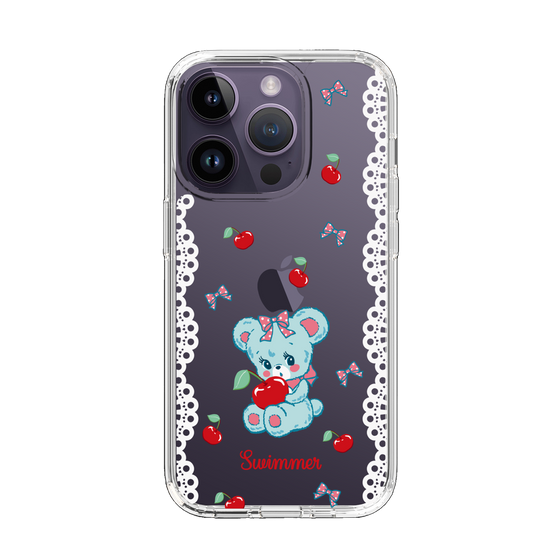 スリムプロテクションケース［ SWIMMER - チェリー - ハグリー ］