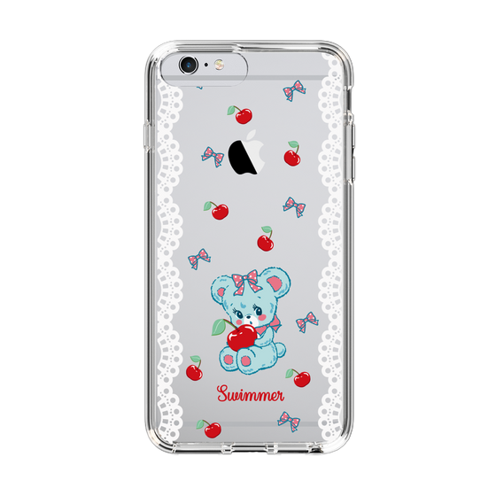 スリムプロテクションケース［ SWIMMER - チェリー - ハグリー ］