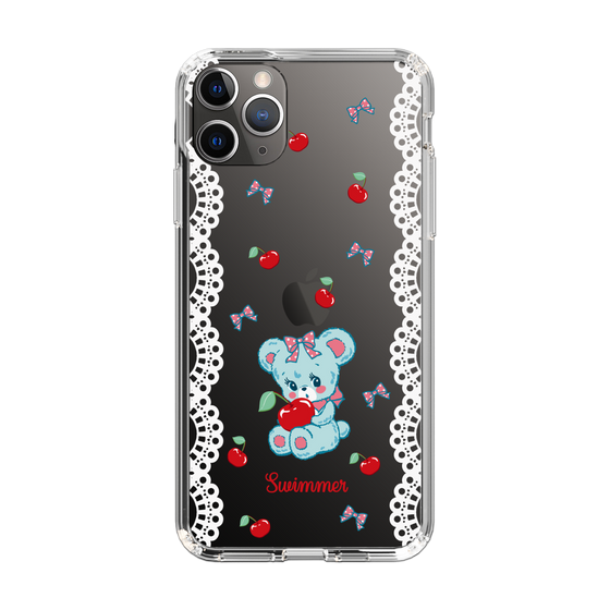 スリムプロテクションケース［ SWIMMER - チェリー - ハグリー ］