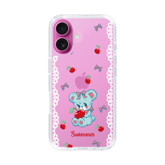 スリムプロテクションケース［ SWIMMER - チェリー - ハグリー ］