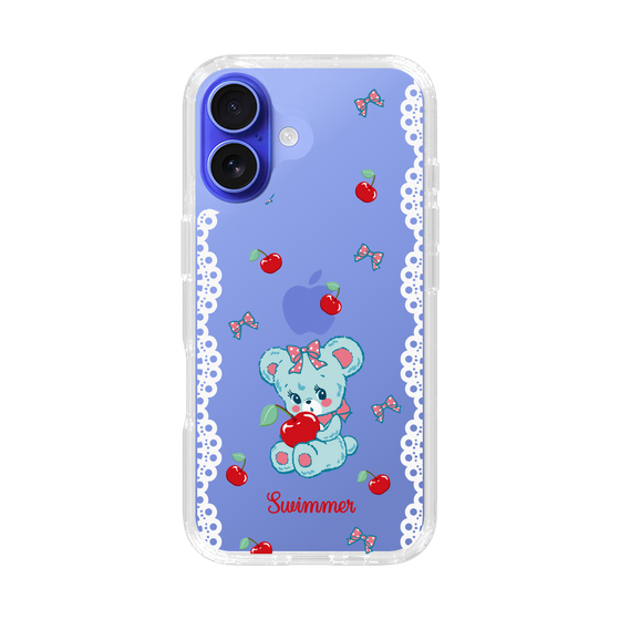 スリムプロテクションケース［ SWIMMER - チェリー - ハグリー ］