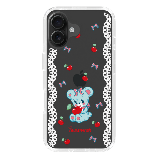 スリムプロテクションケース［ SWIMMER - チェリー - ハグリー ］