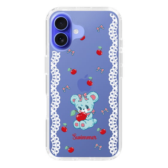 スリムプロテクションケース［ SWIMMER - チェリー - ハグリー ］