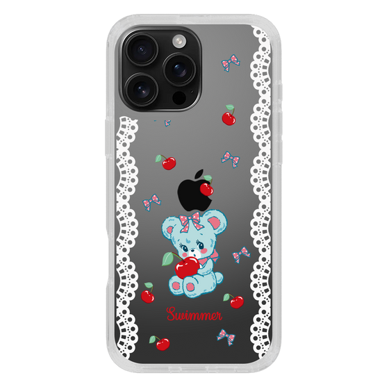 スリムプロテクションケース［ SWIMMER - チェリー - ハグリー ］