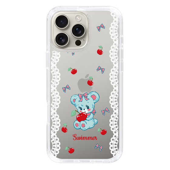 スリムプロテクションケース［ SWIMMER - チェリー - ハグリー ］