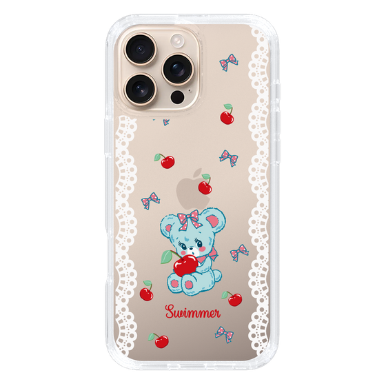 スリムプロテクションケース［ SWIMMER - チェリー - ハグリー ］