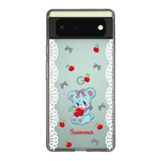 スリムプロテクションケース［ SWIMMER - チェリー - ハグリー ］