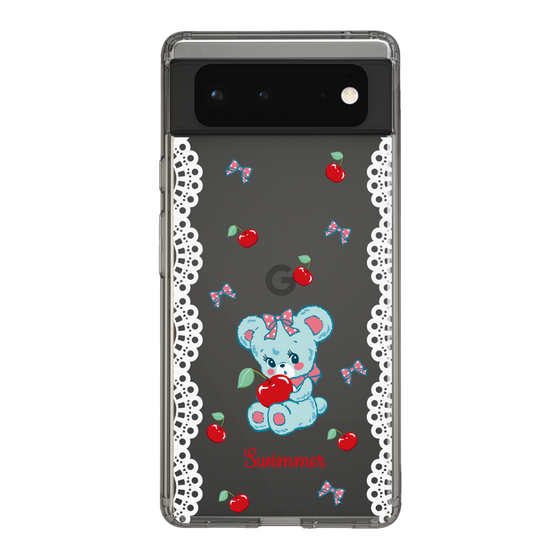 スリムプロテクションケース［ SWIMMER - チェリー - ハグリー ］