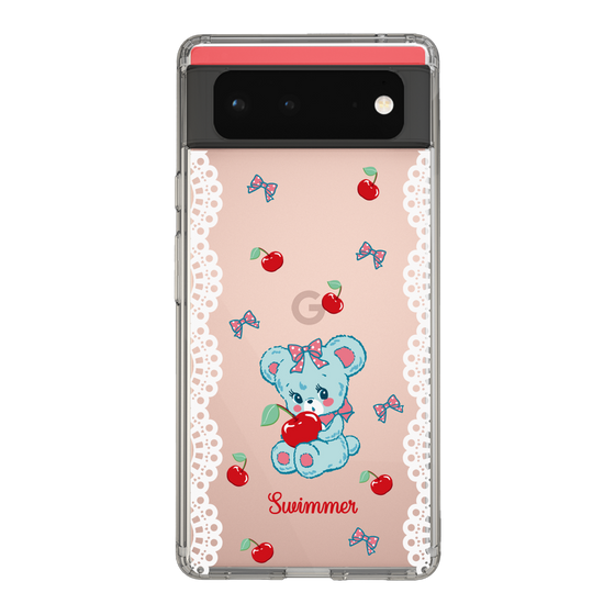 スリムプロテクションケース［ SWIMMER - チェリー - ハグリー ］