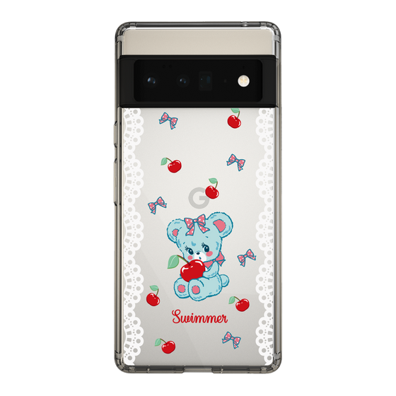 スリムプロテクションケース［ SWIMMER - チェリー - ハグリー ］