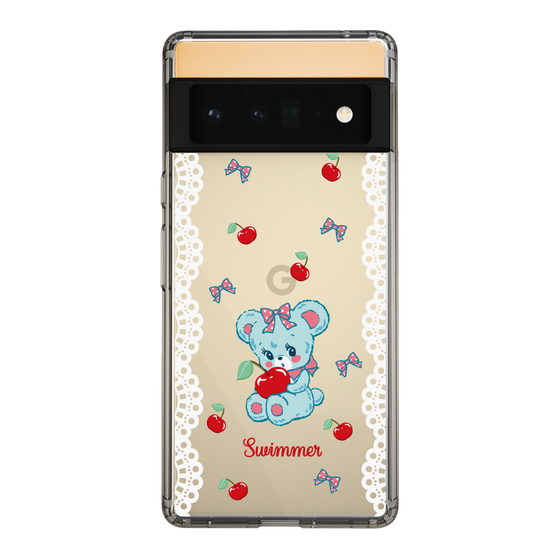 スリムプロテクションケース［ SWIMMER - チェリー - ハグリー ］