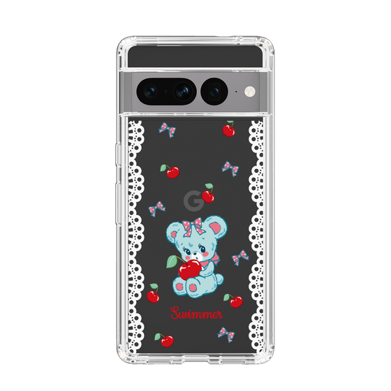 スリムプロテクションケース［ SWIMMER - チェリー - ハグリー ］