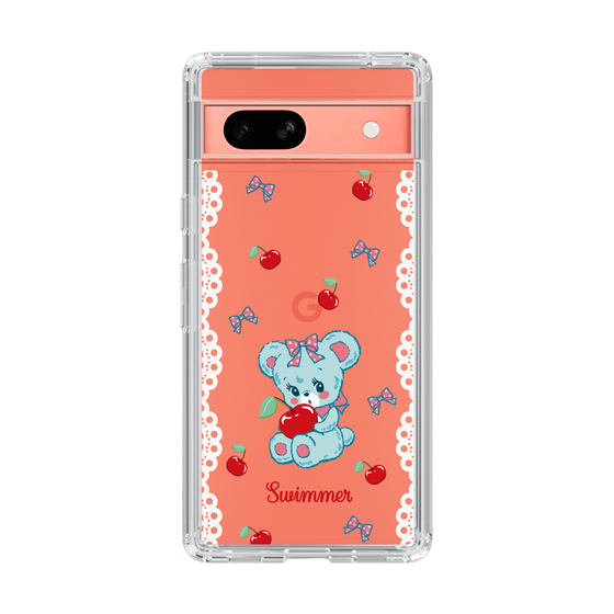 スリムプロテクションケース［ SWIMMER - チェリー - ハグリー ］